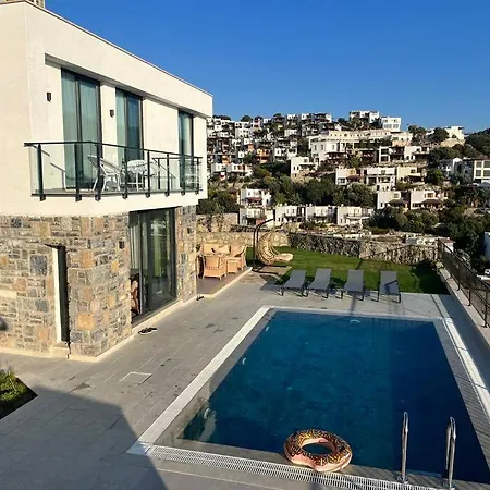 Luxury Sea View With Pool ギュムシュルク